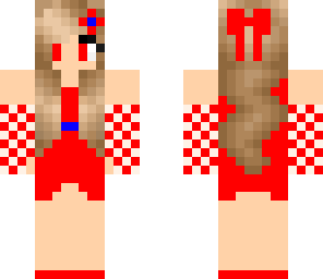 dress red and blue