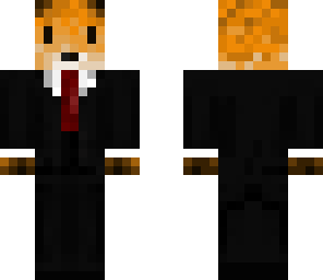 fox in suit