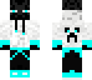 cool cyan endermen