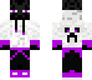 cool purple endermen