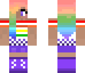 rainbow girl