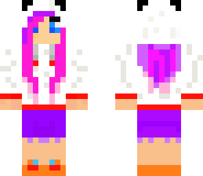 edited panda hat girl