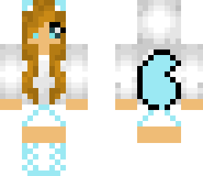 blue fox girl