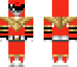 red power ranger suit