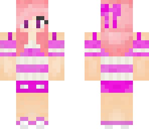 pretty magenta girl