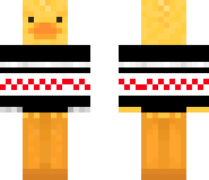 duck in sweater
