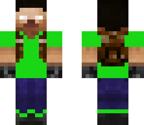 herobrine adventurer green
