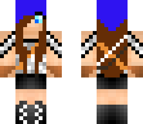 archer girl with bandana