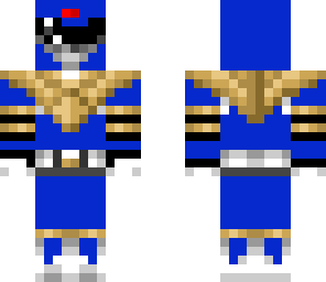 dark blue power ranger skin