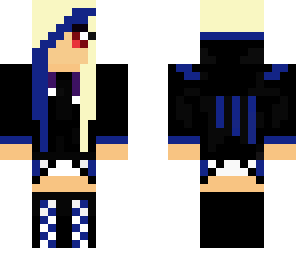 blue skrillex girl fixed