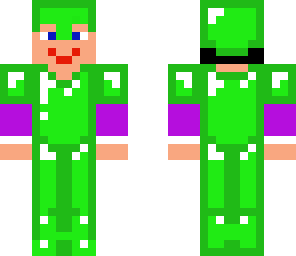 emerald armor man