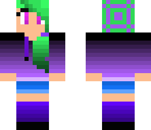 tgb13- green hair