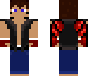 casual red dragon skin m