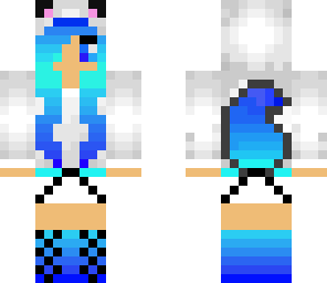 Blue Wolf | Minecraft Skin