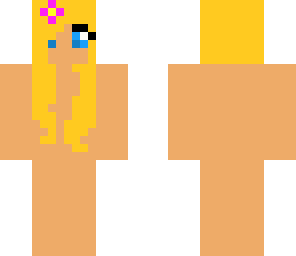 blond flower girl base