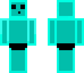 fixed hand teal slime