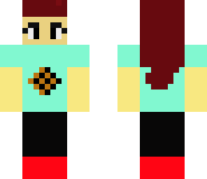 cookie gal with headphones