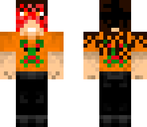 orangechameleon in kane mask