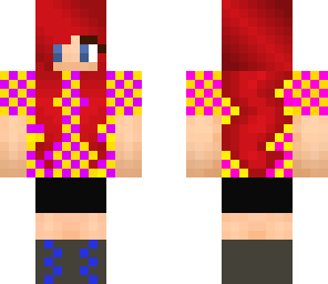 checkered girl