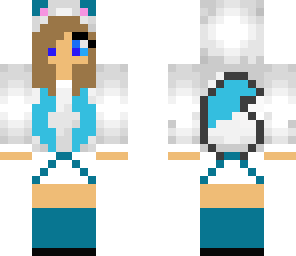 blue wolf girl