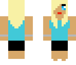 blonde pretty girl