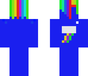 psychotic rainbow skin