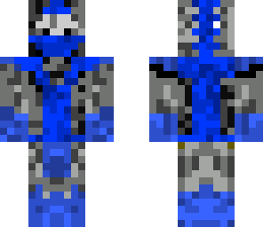 skeleton ninja blue updated