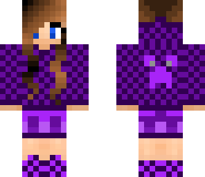 purple girl
