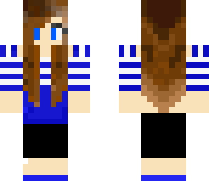 blue girl