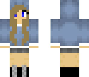 cue hoodie girl