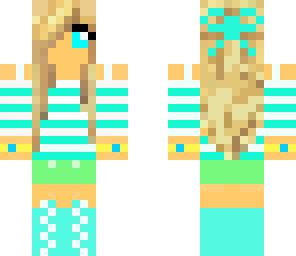 turquoise girl