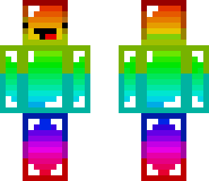 the rainbow looking dude