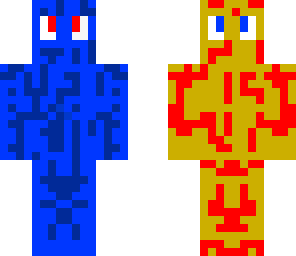lava and water man