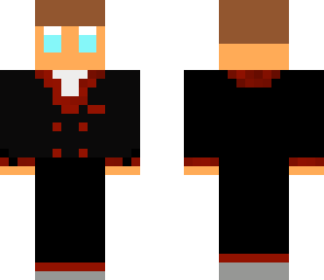 mcwubbin in a black and red suit
