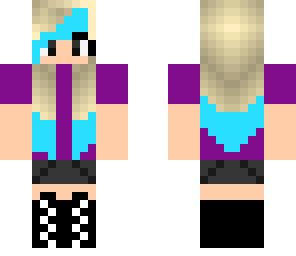 girl with dip dyed hair