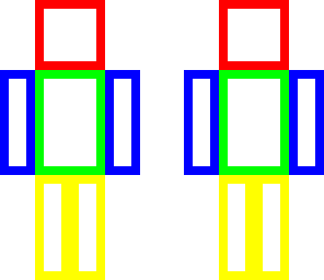 rainbow outline