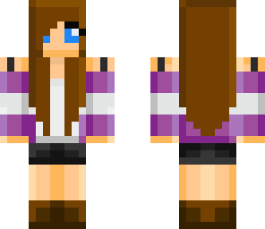 blocky girl