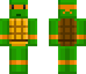 blocky tmnt michelangelo
