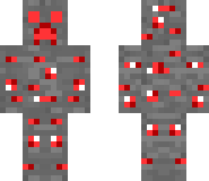 red stone ore creeper