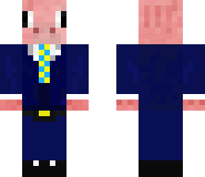 pigy in a suit