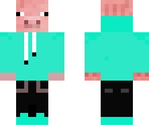 piggu with clothes on