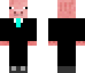piggu in suit