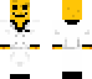 smiley in suit