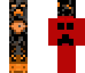 lava creaper with cape