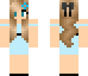 cute arctic blue girl