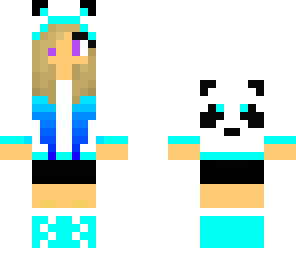 blue panda