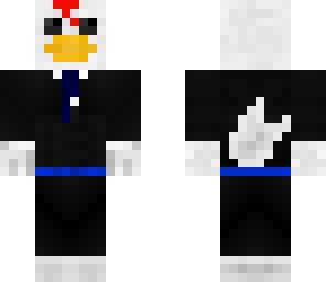 hd chicken in suit
