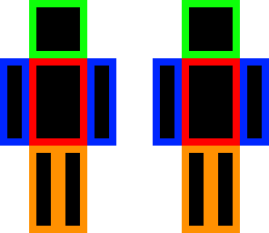 neon on black