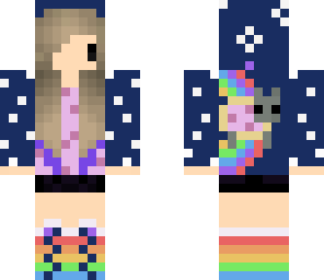 chibi nyan cat girl