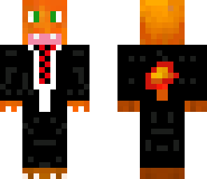 charmander with a suit update
